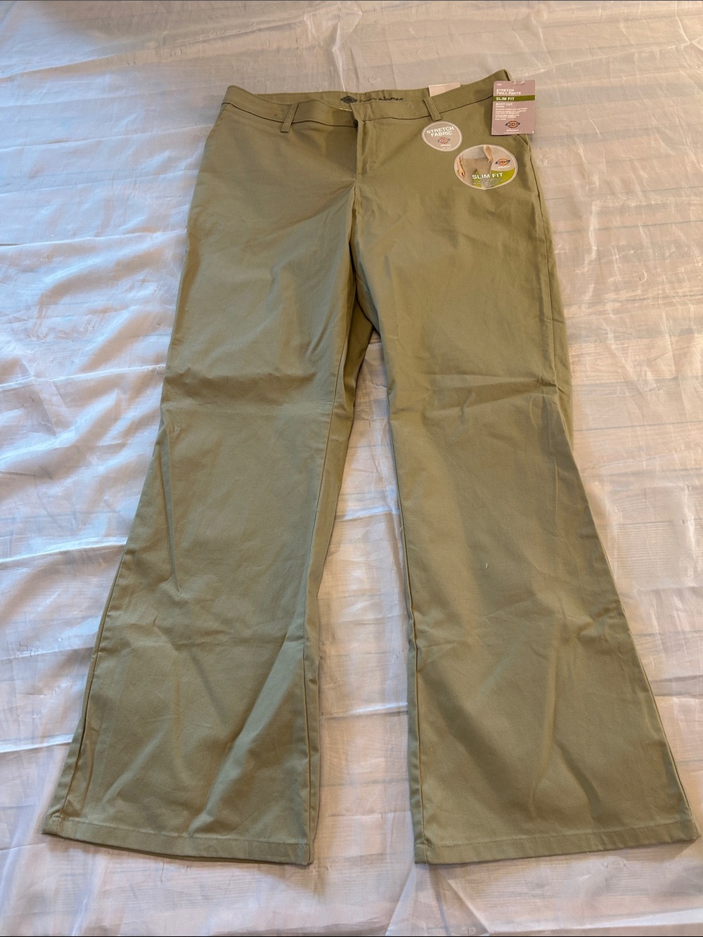 Dickies women’s Olive Green Flare Pants